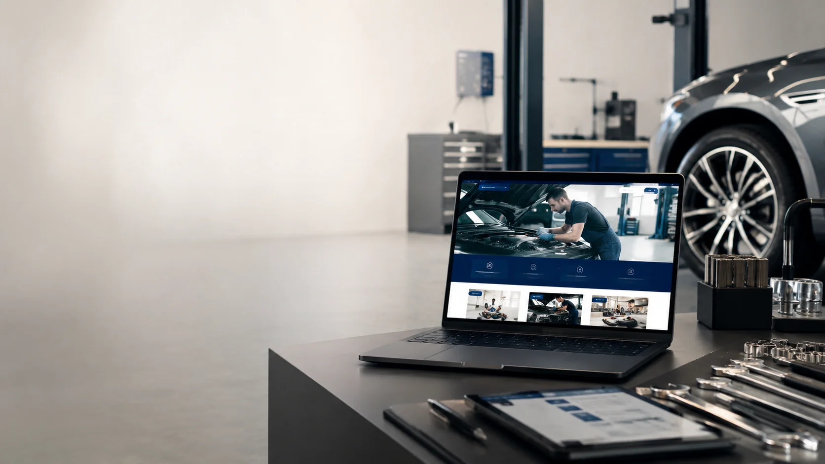 Mechanics Website Design