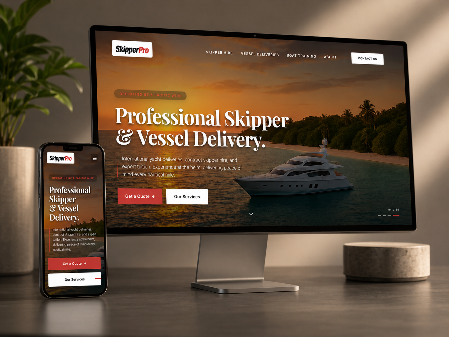 SkipperPro Website